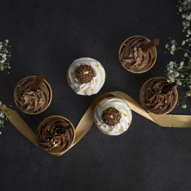 Cocoa Bonbon Cupcakes (6pcs)