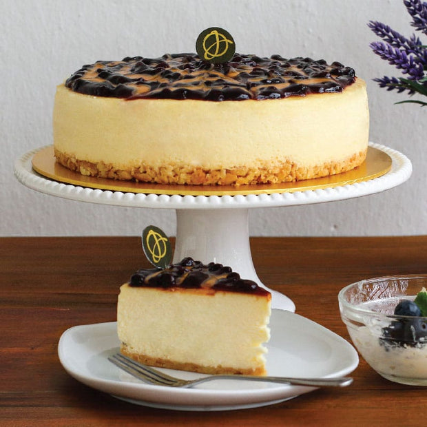 Blueberry & Peanut Butter Cheesecake