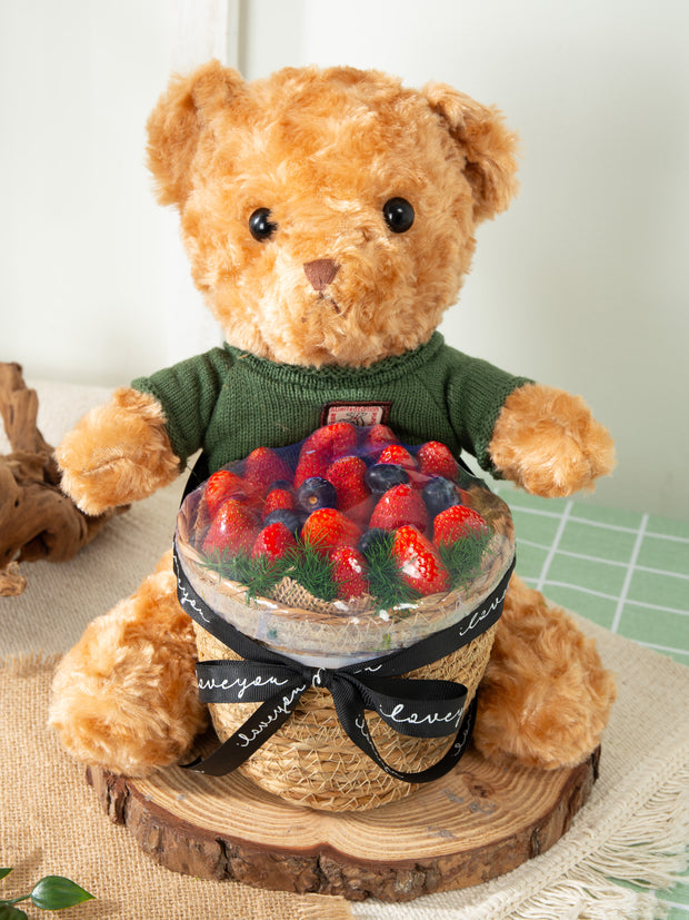 Berry Bear Fruit Basket