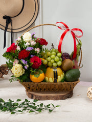 Sunny Radiance Fruit Basket