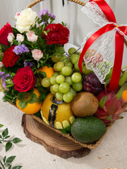 Sunny Radiance Fruit Basket