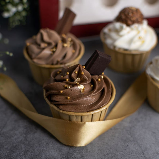 Cocoa Bonbon Cupcakes (6pcs)