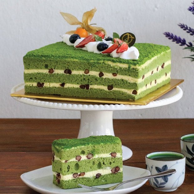 Green Tea Sponge Cake