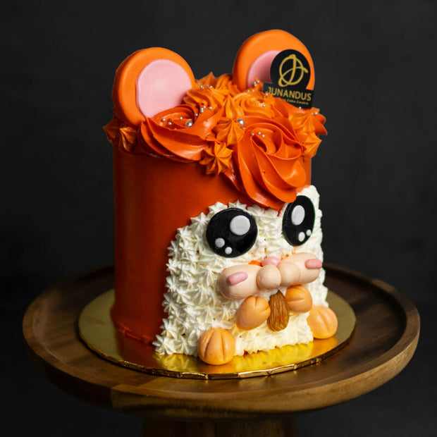 Hamster Designer Cake