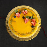 Mango & Passion Crepe Cake