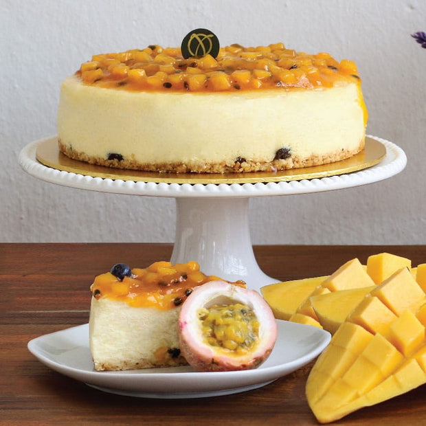 Mango & Passion Cheesecake