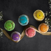 Rainbow Macarons Cupcakes (6pcs)