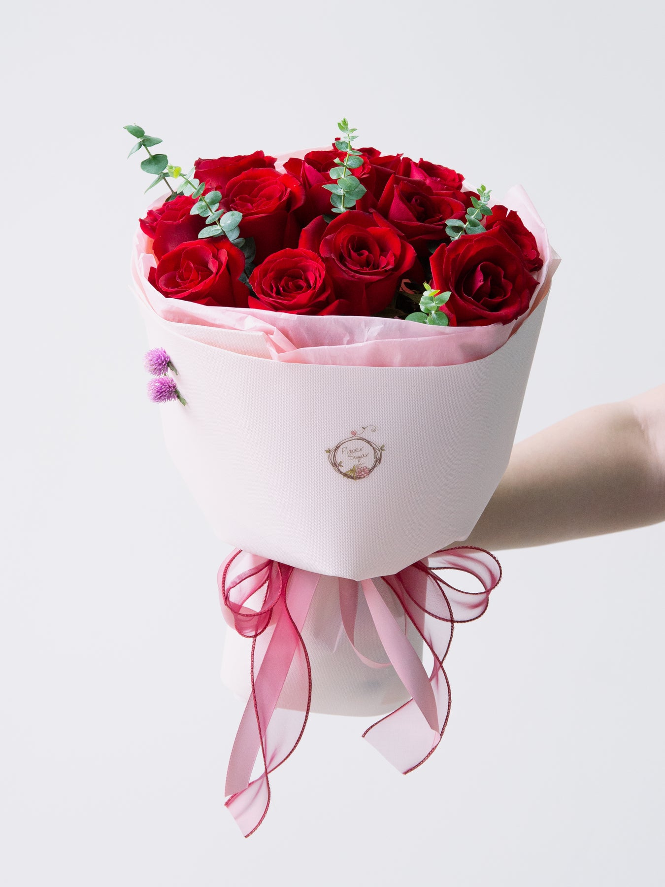 Red Rose Rome Rome | Red Roses Flower Bouquet – Flower Sugar