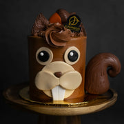 Squirrel Designer Cake