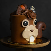 Squirrel Designer Cake