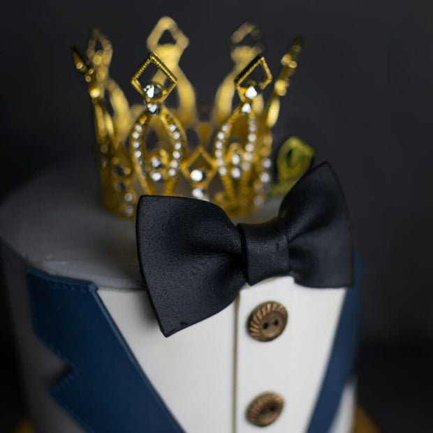 Tuxedo Theme Cake