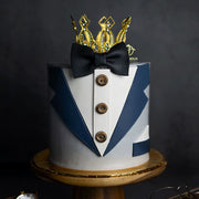 Tuxedo Theme Cake