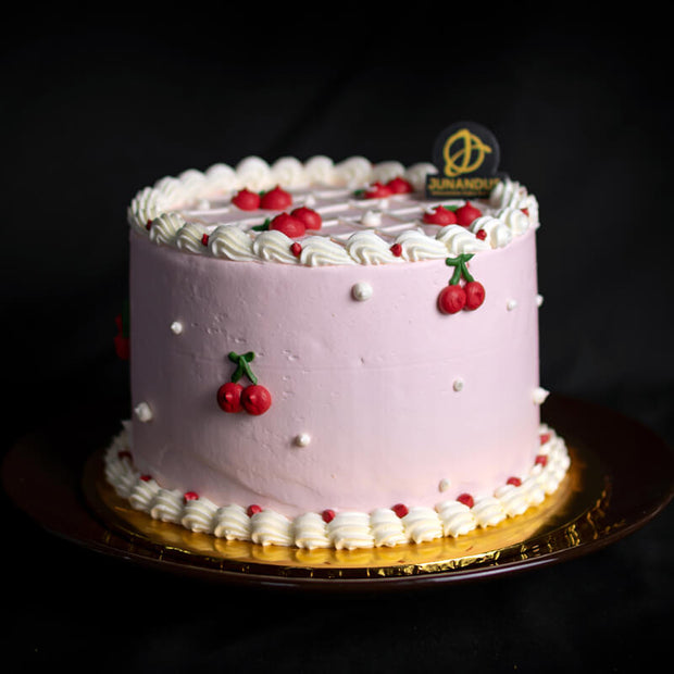 Vintage Cherry Cake